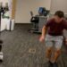A robot that can detect subtle noises in its surroundings and use them to localize nearby humans