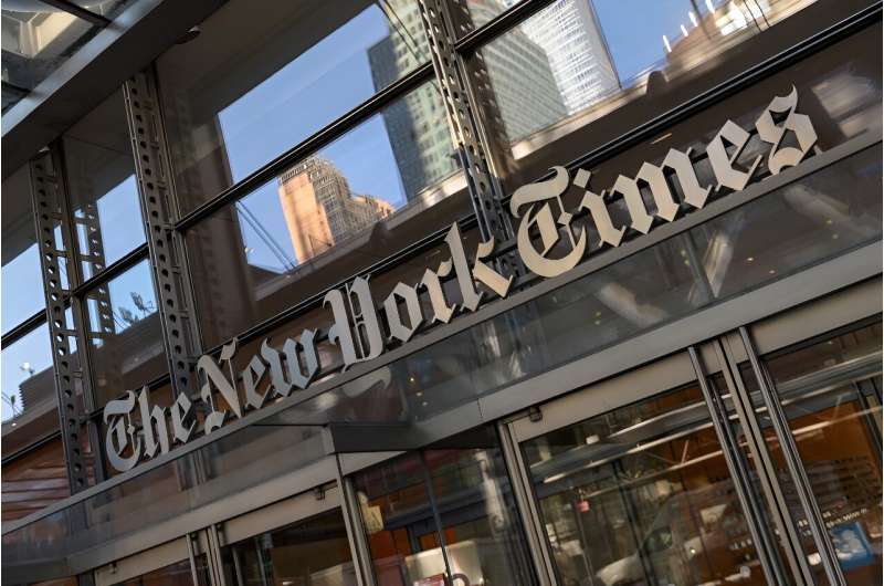 New York Times sues OpenAI, Microsoft in copyright clash