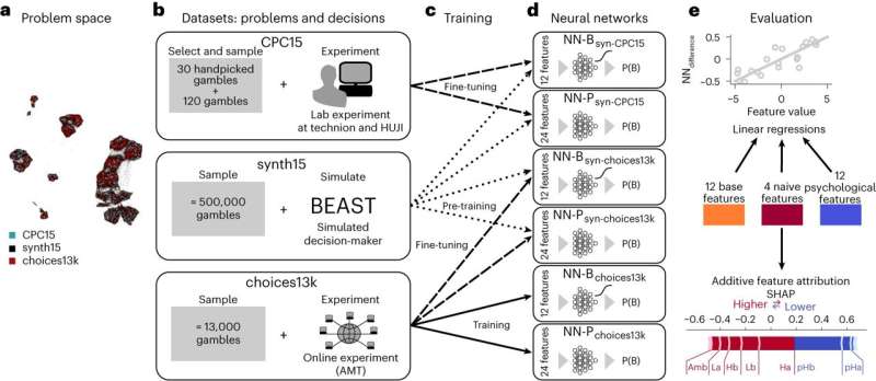 Investigating dataset bias in machine-learned theories of economic decisions