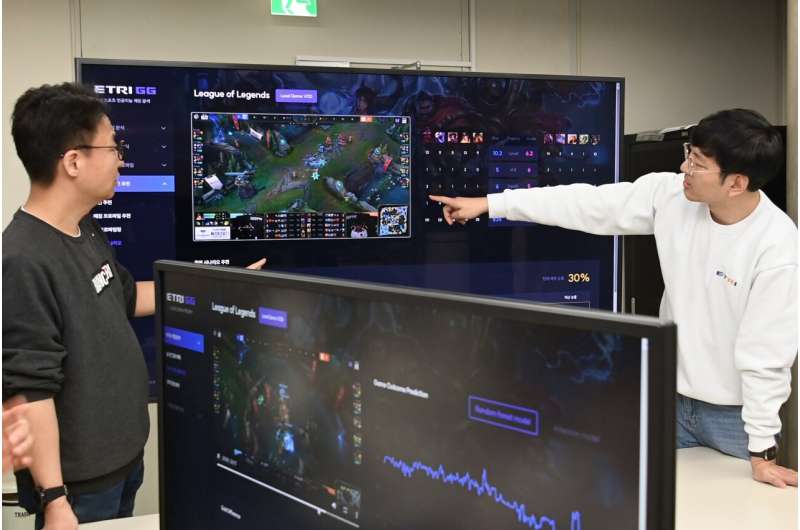An AI analysis service platform for predicting outcomes in e-sports tournaments