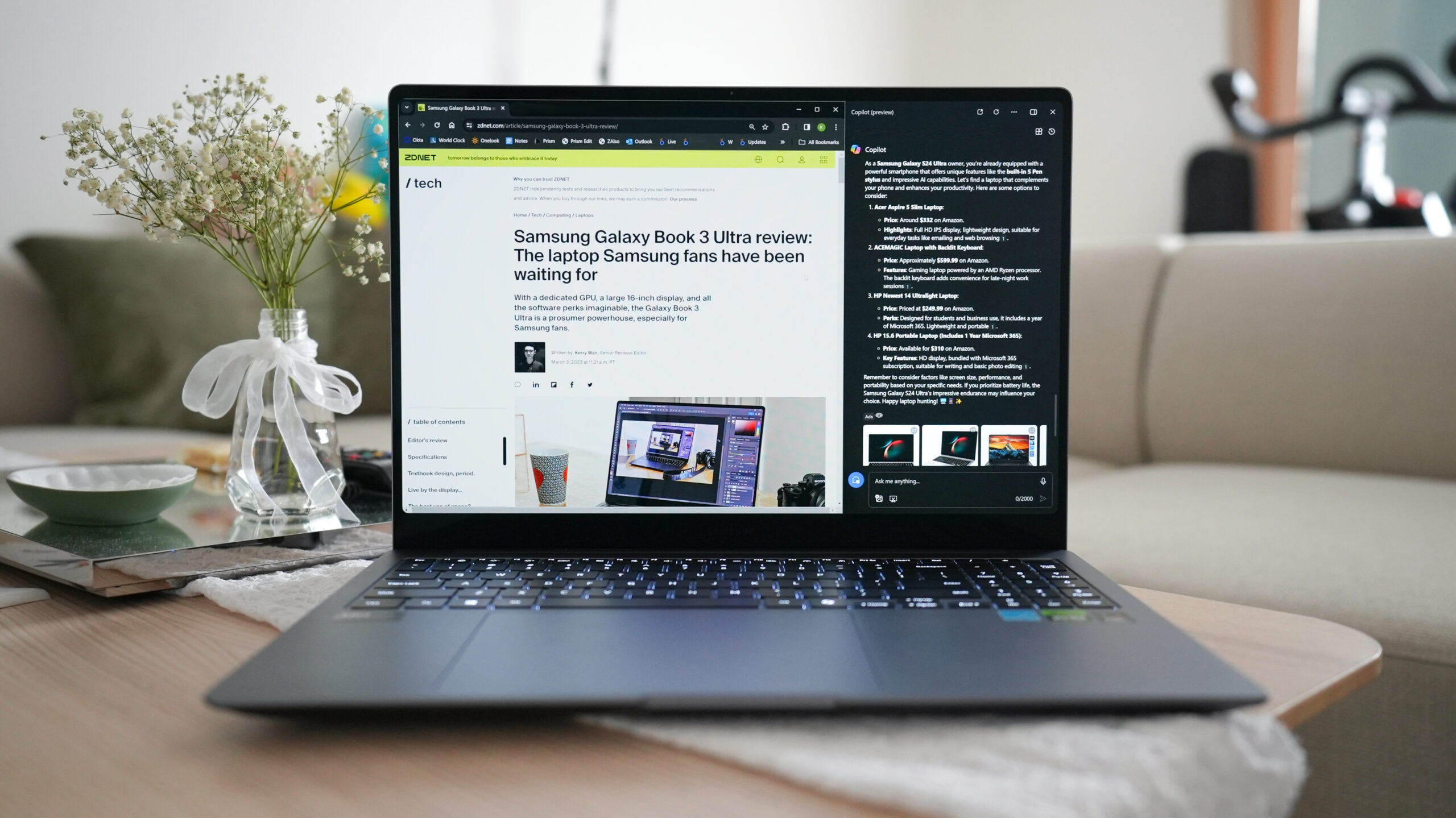 I tested Samsung&apos;s flagship laptop and it gave my MacBook Pro a run for its money