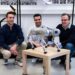 Trotting robots reveal emergence of animal gait transitions