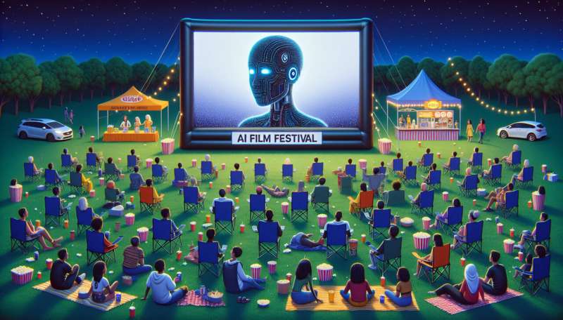 AI film festival gives glimpse of cinema