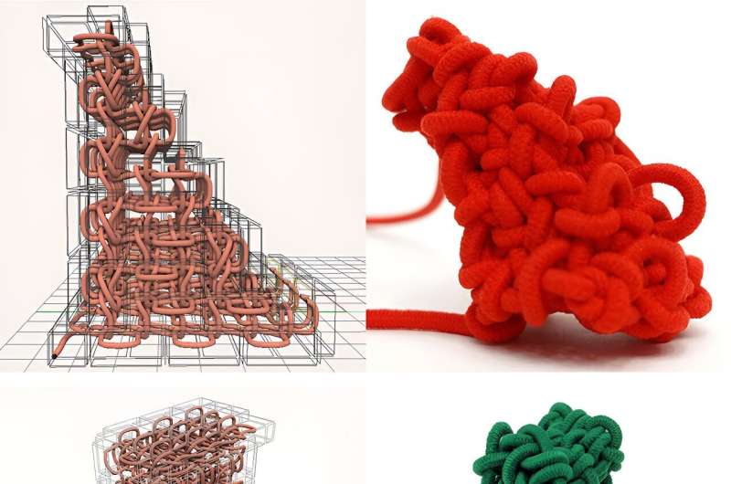 Researchers introduce knitted furniture