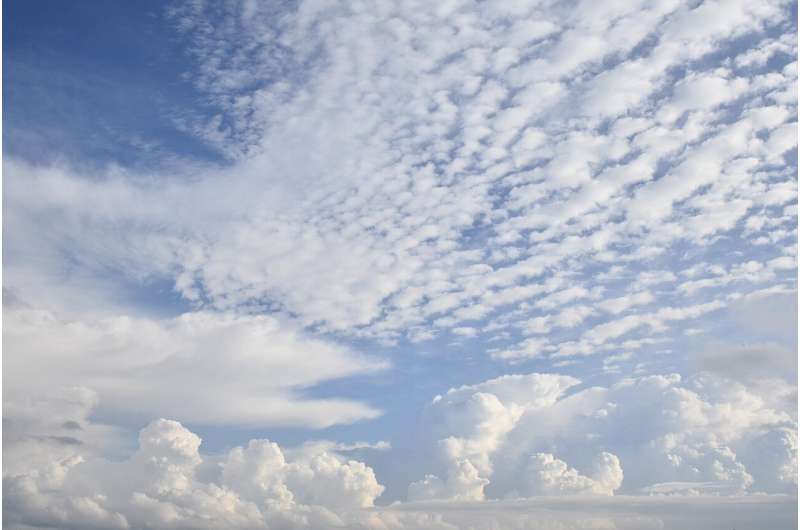 Self-supervised AI can learn to recognize cloud types in satellite images without human guidance